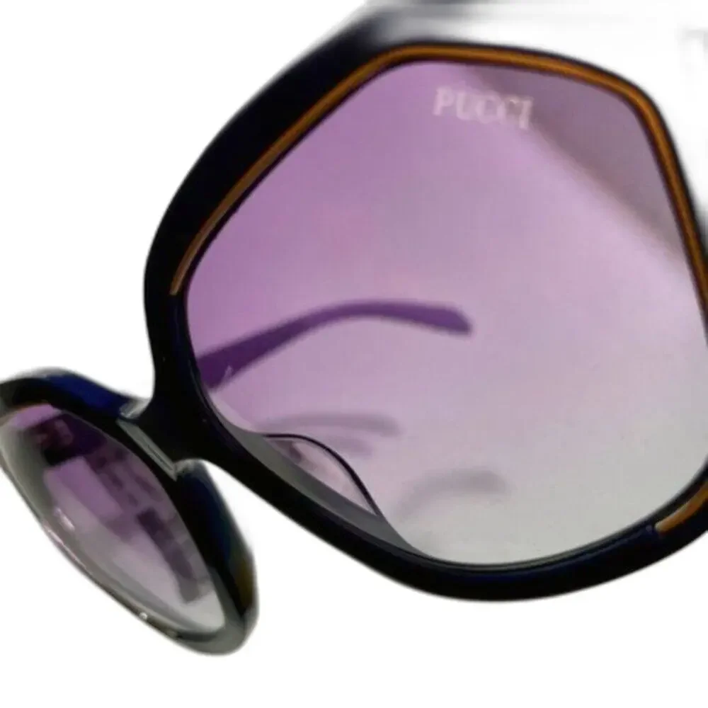 Emilio Pucci 59mm Geometric Sunglasses Purple